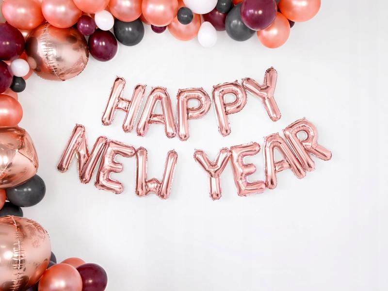 Foil Balloon Letter "N", 35Cm, Rose Gold 1pc