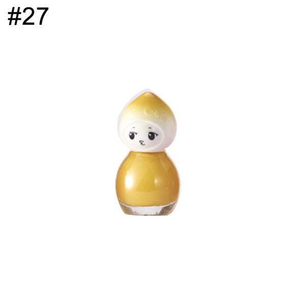 Doll Design Clear Kids Nail Polish Quick Drying Long Lasting Varnish Lacquer