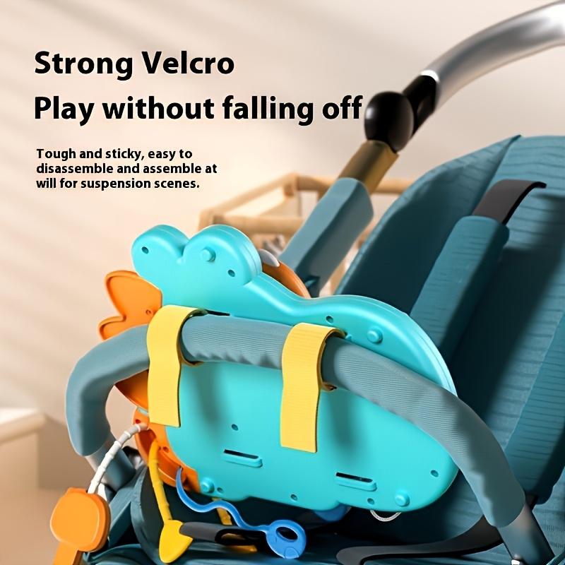 1pc New Dinosaur Interactive Steering Wheel Driving Multifunctional Busy Toy, Sensory Educational Interactive Toy Develops Motor Skills