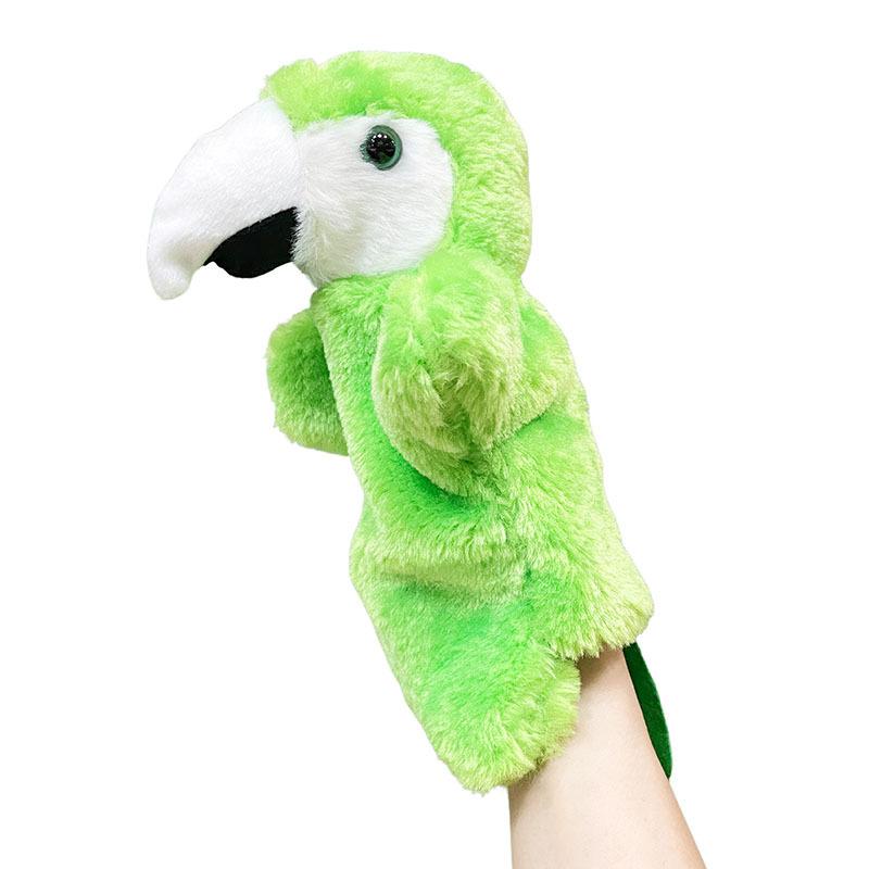 Animal Hand Puppet Cat Dolls Plush Hand Doll Early Education Learning Toys Children Marionetes Puppets for telling story