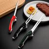 1PCS Non Slip Grip Kitchen Tongs for Cooking 1Pcs Non Stick Stainless Steel Barbecue Tongs Anti-scald Anti Slip Steak Tongs