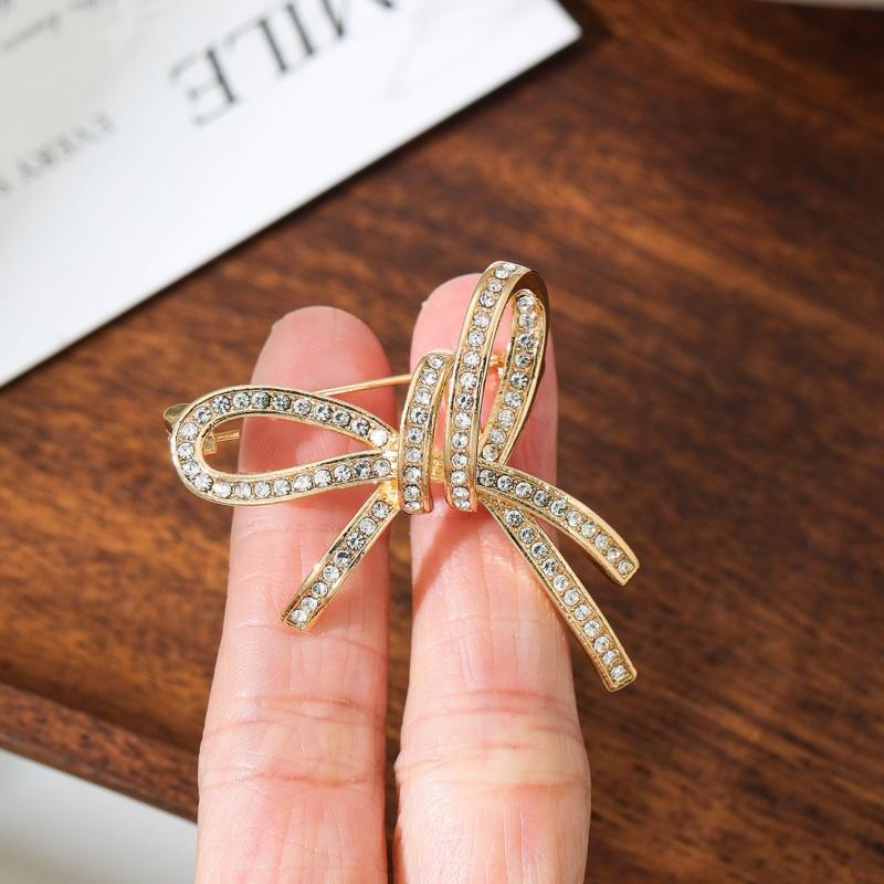 Elegant Bow Brooches For Women Unisex Rope Knot Lapel Pins Office Banquet Party Friend Gifts Jewelry