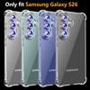 Clear Case For Samsung Galaxy S26 Edge S2 Ultra S24 Plus S23 FE S22 S21 S20 A7 A37 A17 A07 A6 A16 A06 A26 A36 G Phone Cover