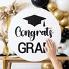 Felt Material Congrats Grad Letter Sign Sticker Graduation Party Backdrop  Home Decoration