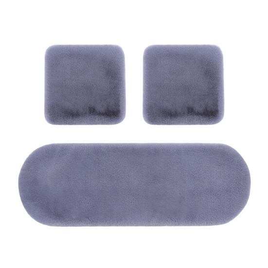 Thickened Plush Car Seat Cushion Set Anti-Slip Design Moisture-Wicking Easy Installation Soft Fluffy Front Back Seat Covers