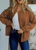 Autumn/Winter 2025 Jacquard Long Sleeve Zipper Cardigan