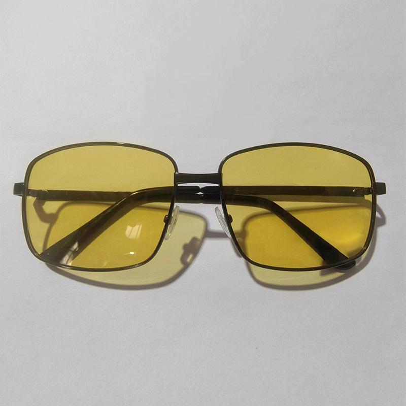 

Автомобиль Ночное вождение Предотвращает блики Солнцезащитные очки Очки для водителя Солнцезащитные очки Классические модные квадратные солнцезащитные очки