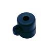 Shoseido MODEL ATHLETE Silicone Cap ASL-H004 Black, Fall Prevention Strap Hole Accessory for Construction Mechanical Pencil ASL-H001