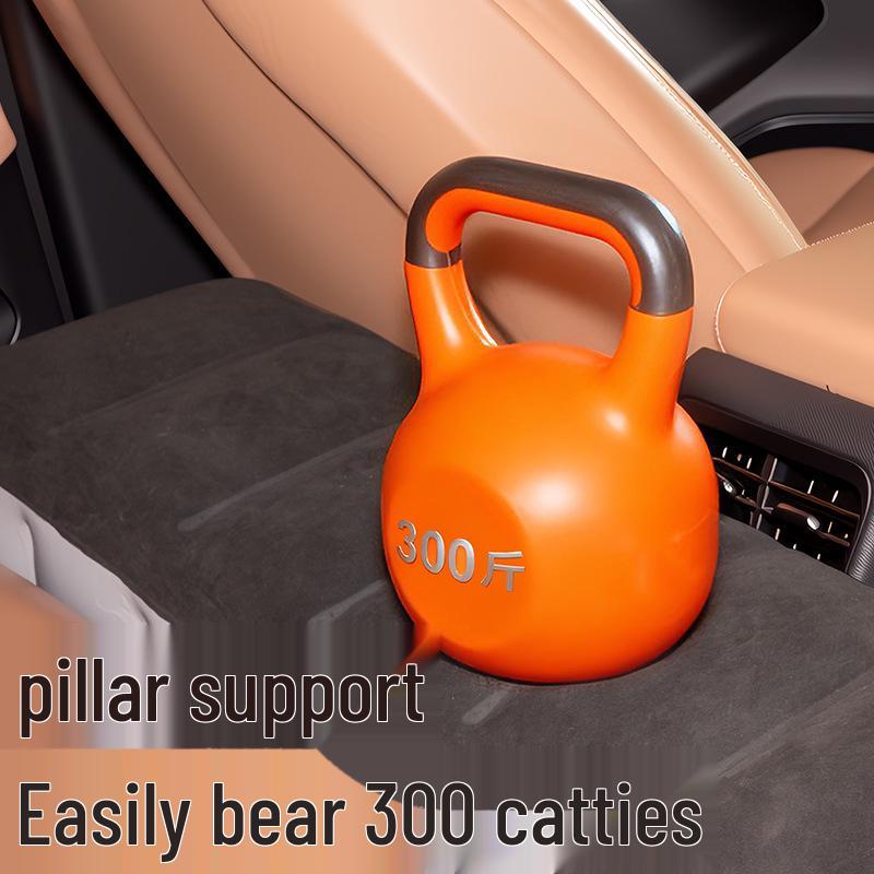 Inflatable Car Mattress Support: Universal Rear Seat Air Cushion for Children