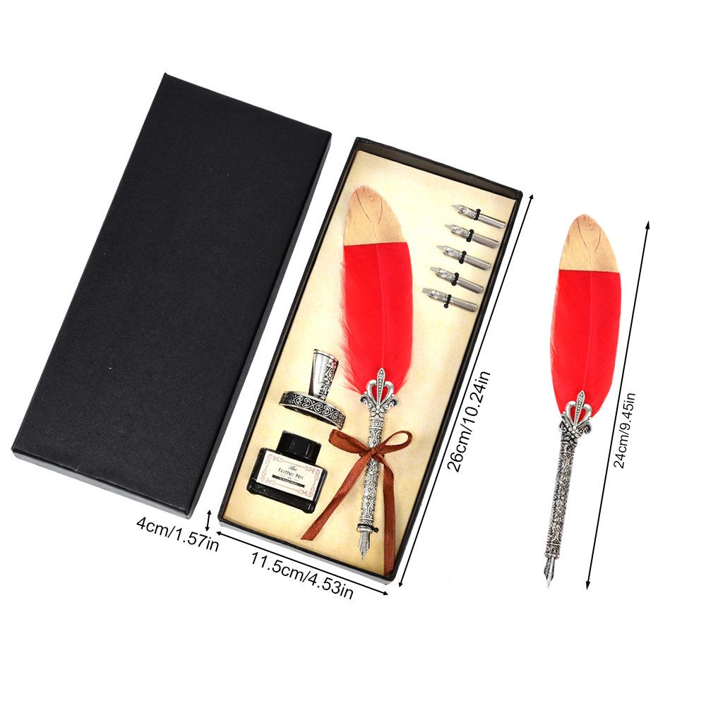 Magic Academy Quill & Student Fountain Pen Gift Set