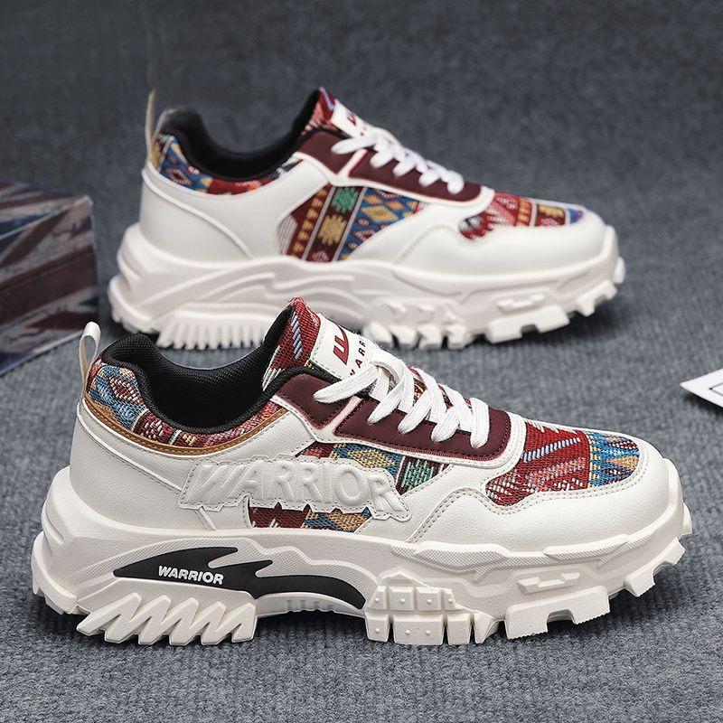 Shoes men's autumn new versatile trend platform dad shoes men's casual non-slip sports shoes men's trendy shoes