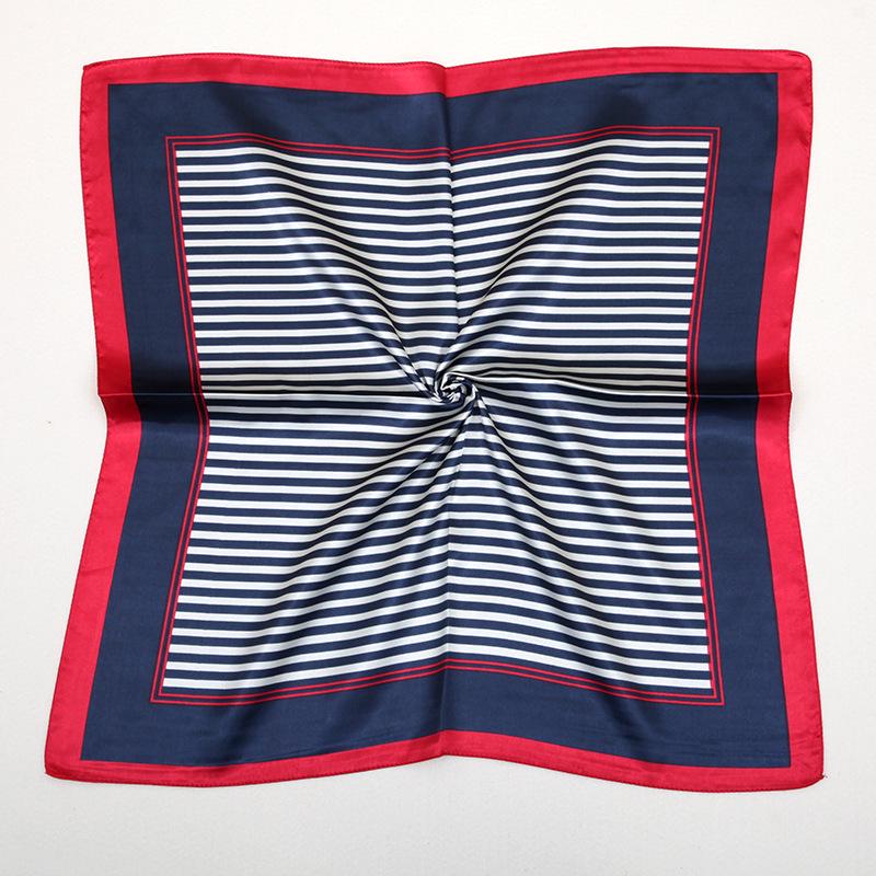 60 New Silk Scarf for Professional Ladies - Spring & Autumn Square Neck Scarf for Business Wear