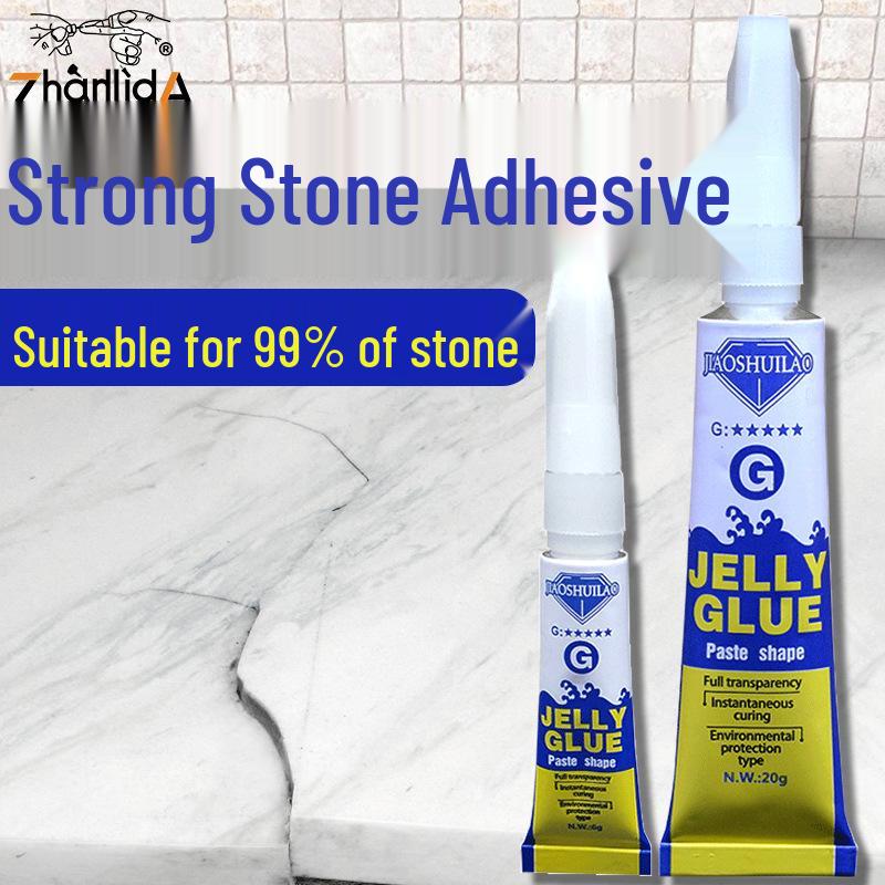 Trace-Free Adhesive for Ceramic, Marble, Stone, Landscaping, Tile, Jade, Quartz, Bonding & Crack Repair