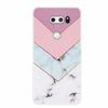 Per custodie LG K50 Q60 Marmo Trasparente Morbido TPU Silicone Cover Protettive per Telefono per LG K12 Prime / K12 Max X6 Custodia Q 60 Bumper Coque