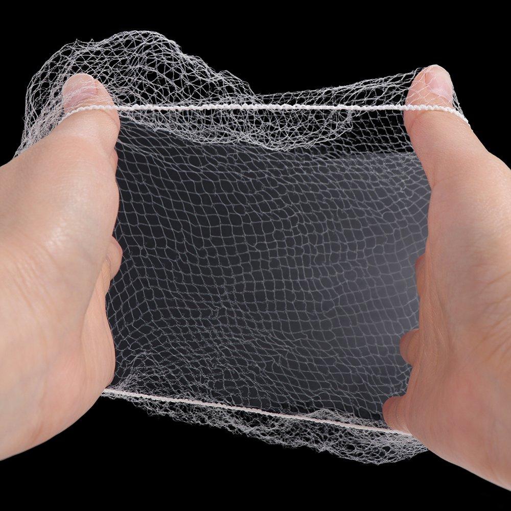 20pcs Wig Cap Nylon Hairnets Soft Invisible Hairnet Wig Accessories Elastic Lines Hair Net