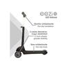 Trottinette enfant 3 roues - COLORBABY - Eezi 54134 - Pliable - Roues lumineuses - Poids max 20 kg - 61,5 x 30 x 78 cm