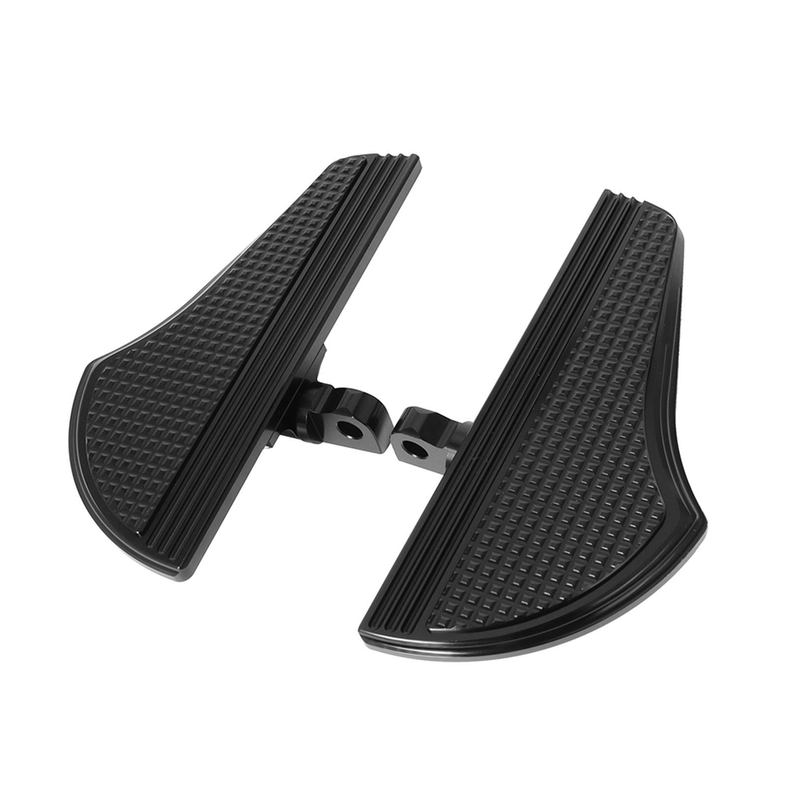 

2pcs Motorbike Passenger Rear Foot Pegs Foot Rest Accessories Supplies for чёрный