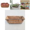 Modern Minimalist Plant Pot With Natural Coconut Coir Material For Home Gardening Decor