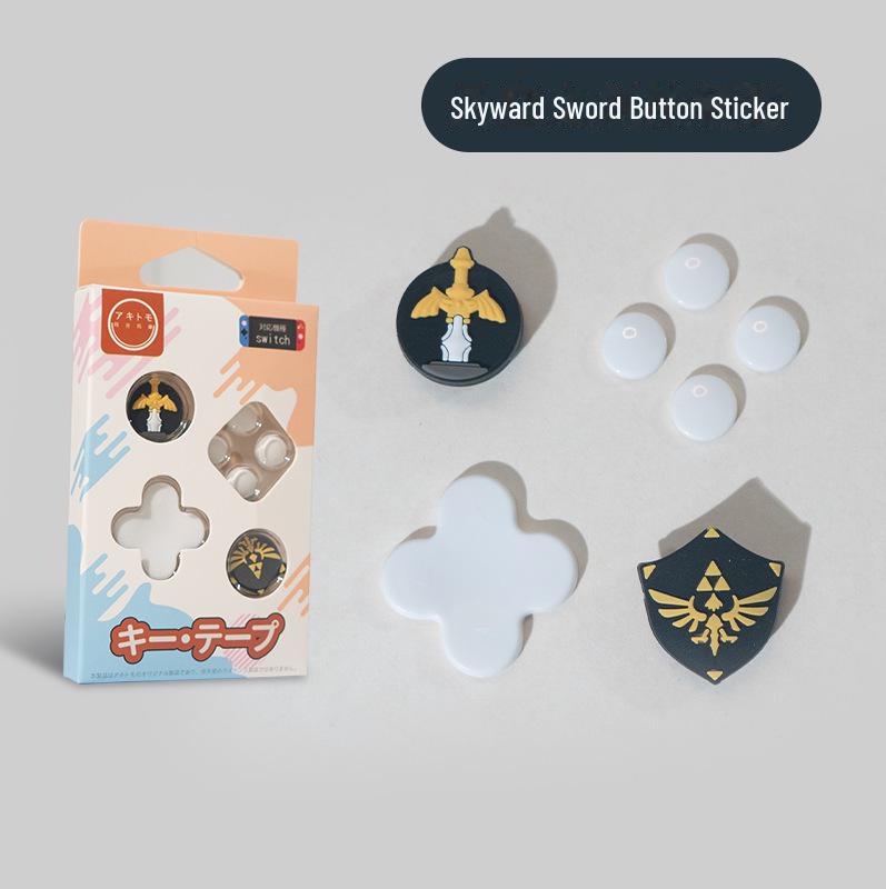 Ajitomo Cat Claw Joy-Con Button Stickers for Nintendo Switch