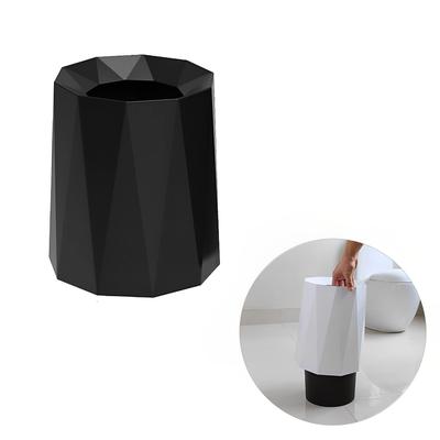 MIMIA Trash Double Layered Without Scandinavian No Bags Living Stylish Can, Lid, Style, Visible, Room, Bathroom, Bedroom, Kitchen, Office, Compact,