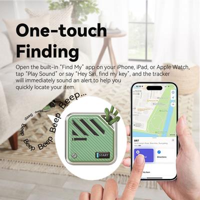GPS Smart Tag Bluetooth-kompatibel Funktioniert mit Apple Find My Mini Tracking-Gerät Schlüsselanhänger Finder Haustier Schlüssel Kinder Finder