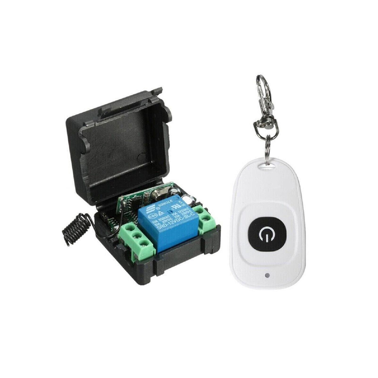 

Беспроводной RF пульт дистанционного управления Переключатель ПриемникПередатчик RF пульт дистанционного управления Переключатель 1 комплект 1Set