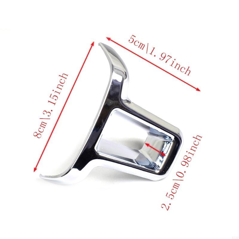 2025 New ABS Chrome Steering Wheel Trim Cover