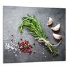 GLASS PANEL FOR KITCHEN 65x60 Spices