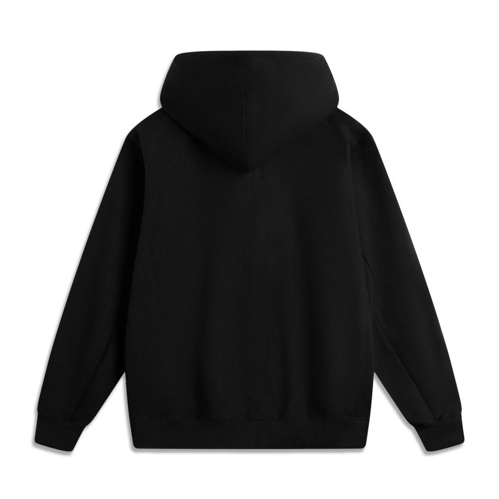 Li Ning Basketbalová série Bad Five Potisk písmen Měkká Prodyšná Všestranná Volná Mikina Pánské mikiny AWDV189-1