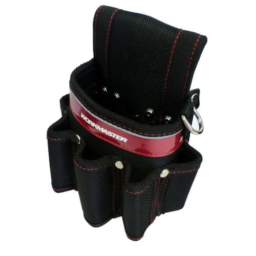 WORKMASTER Arcland Sakamoto Small Waist Pouch with Drawer, 1 Drawer (Red) WMK-02R