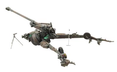 Hobby Japan HJM Military Series Ground Force 155mm Grenade Gun Plastic Model HJMM001 1/35 No.1 Self-Defense FH-70