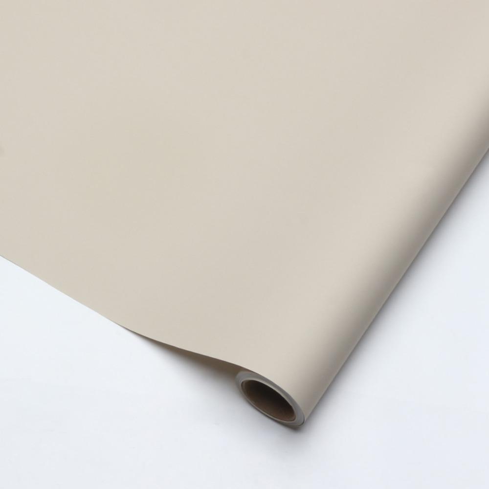 57cm*10m/Roll Flower Packaging Paper Waterproof Matte Flower Wrapping Paper Solid Color Vintage Printed