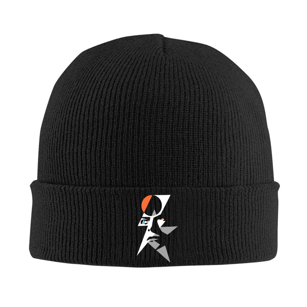 Blackstar Rock Tarot Hats Autumn Winter Beanies Fashion Davids Bowies Cap Female Male Acrylic Skullcap