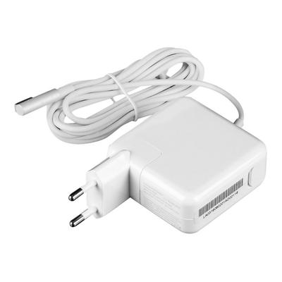 14,5 V 3,1 A 45 W 5-poliges L-Style MagSafe 1-Netzladegerät für Apple Macbook A1244 / A1237 / A1369 / A1370 / A1374 / A1304, Länge: 1,7 m, EU-Stecker(Weiß)
