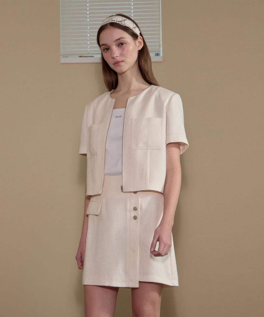 JUCYJUDY Button-Up Mini Skirt Jzsk321B