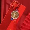 Chinese Knot Zodiac Dragon Pendant Commemorative Coin Chinese Dragon Decoration  New Year