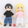 Ob11 Doll Clothes White Shirt Casual Wear T-shirt Tops Leggings For 1/12Bjd Dolls Accessories Obitsu11 Clothes Kids Toys
