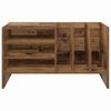 Vinyl Record Cabinet Reclaimed Wood Look 78.5 X 35 X 45 Cm Engineered Wood