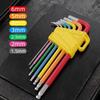 Allen Key Set L Wrench Kit For Allen Screw 7/9Pcs Long Arm Hex Key Set 1.5Mm-10Mm Hexagon Spanner Hand Tools For Bicycle Repair