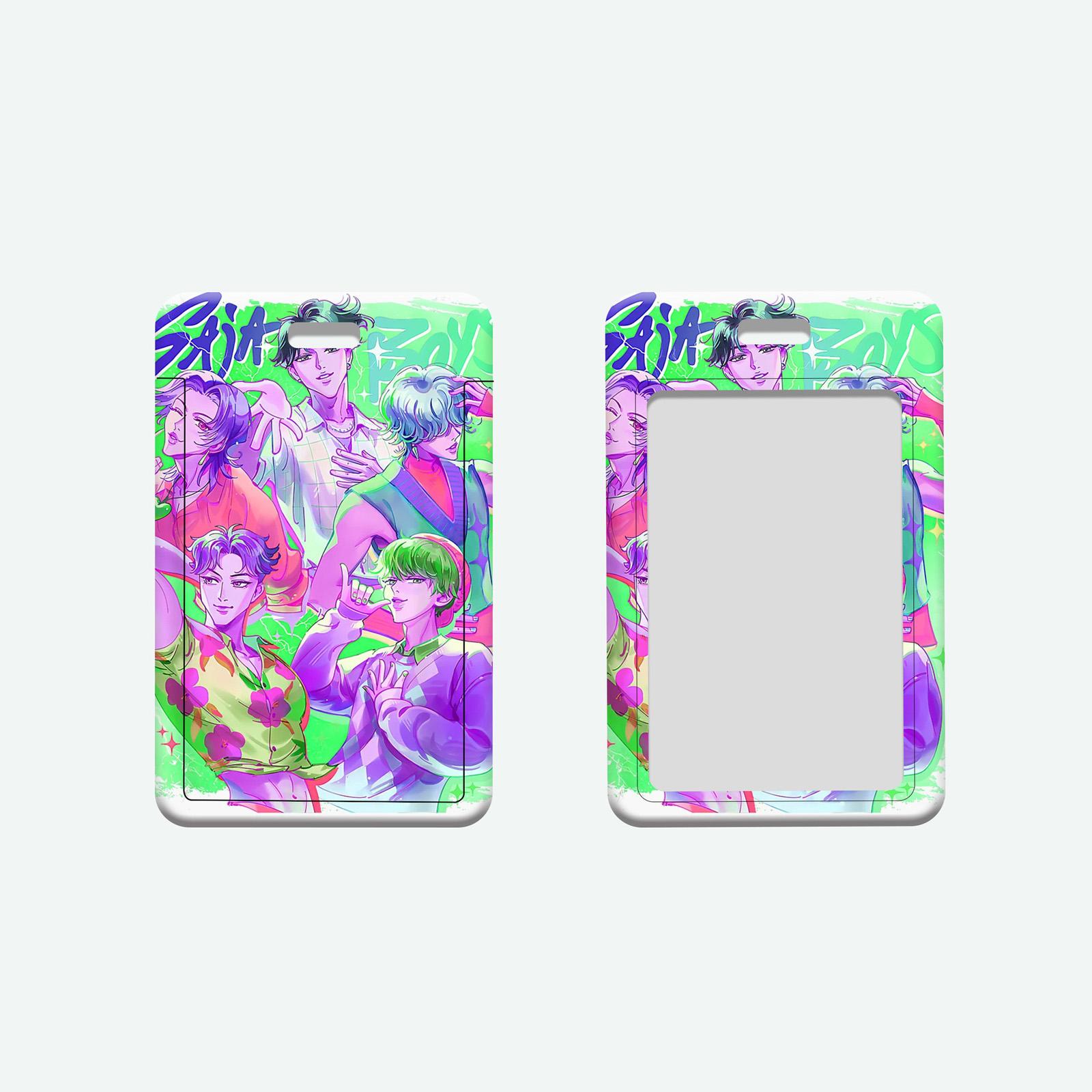 

Cartoon Card Holder, Student ID Holder, Bus Meal Card, Chest Badge, Student Meal Card One Size