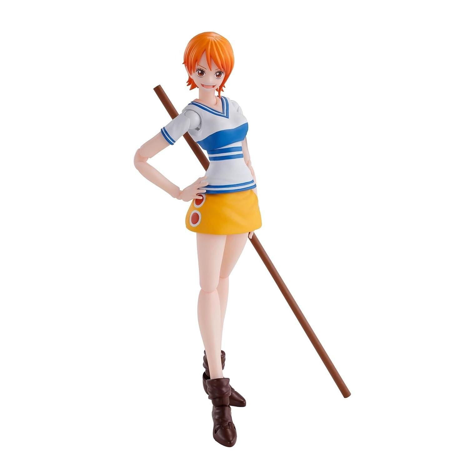 TAMASHII NATIONS S.H. Figuarts ONE PIECE Nami - Dawn Adventure Approximately 140mm ABS PVC Painted Movable Figure