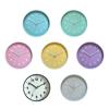 8 Inch Battery Operated Wall Clock Silent Digital Non Ticking Quiet Modern Bedroom Living Room