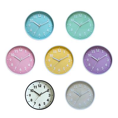 8 Zoll Einfache Runde Wanduhr Geräuschlos Schlafzimmer Wanduhr Heimdekoration Digitale Wanduhr Wohnzimmer Modern