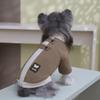 Pet Dog Cotton Blend Coat Small Breeds Casual Two-Leg Outerwear Fall Winter All Season