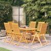 Day and Night - Day and Night Garden Dining Set 7 Pieces Solid Teak Wood