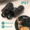 MLight 10-30X50 Zoom Binoculars for Adults, High Powered Military Binoculars for Bird Watching, Hunting, Outdoor, Hiking, Concerts Large