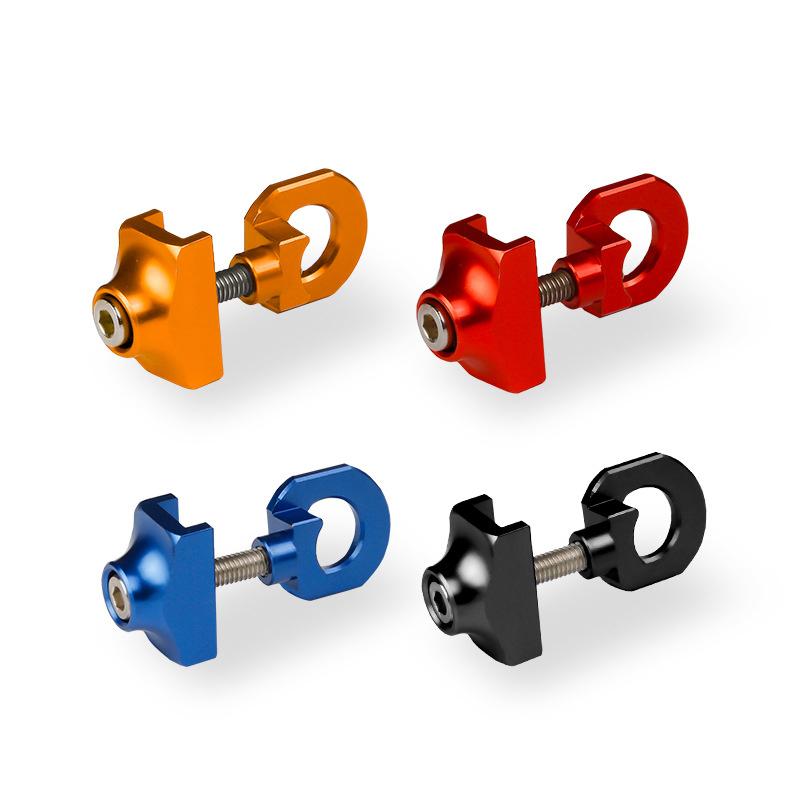 1Pcs Single Speed Bike Chain Tension Adjuster Bicycle Chain Tensioner Folding Fixed Gear Bike Chain Adjuster Bicycle Accessories