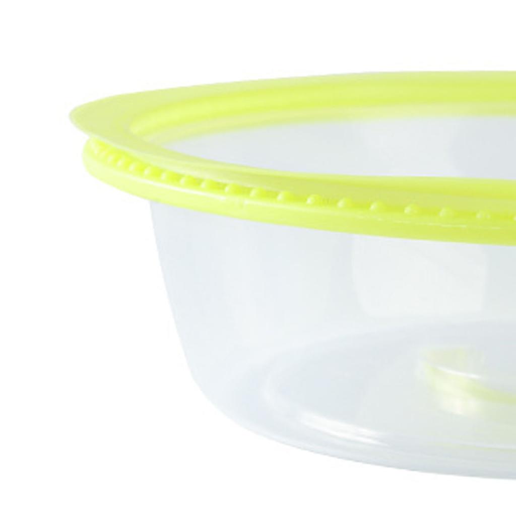 Microwave Heating Sealing Cover Transparent PP Stackable Temperature Keeping Plate Serving Cover