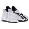 Reebok MORE BUCKETS Comfort Color-Blocked Outdoor Mid-Top Vintage Basketball Shoes, Men's White Black GY5462