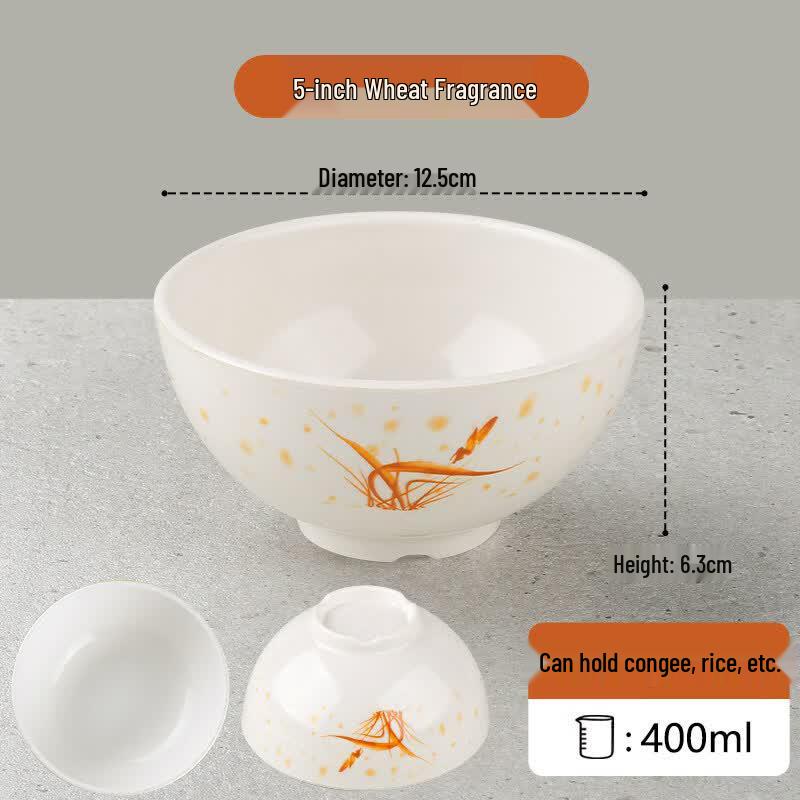 

Commercial Melamine Rice & Soup Bowl